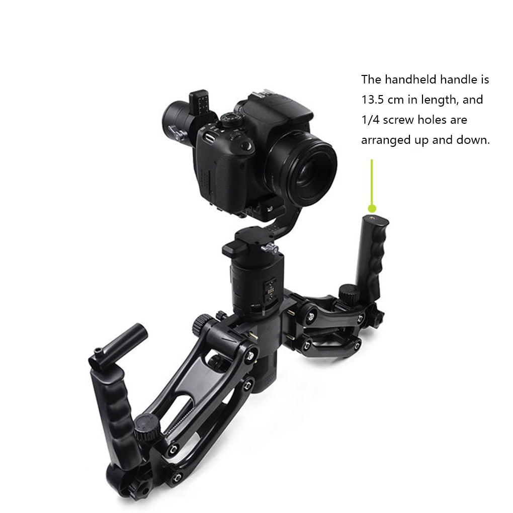 Jiangxinshenghuo Replacement for DJI Ronin SC Handle Grip 4 Axis Gimbal Stabilizer Spring Dual Handle Bracket Holder Jiangxinshenghuo Replacement for DJI Ronin SC Handle Grip 4 Axis Gimbal Stabilizer Spring Dual Handle Bracket Holder